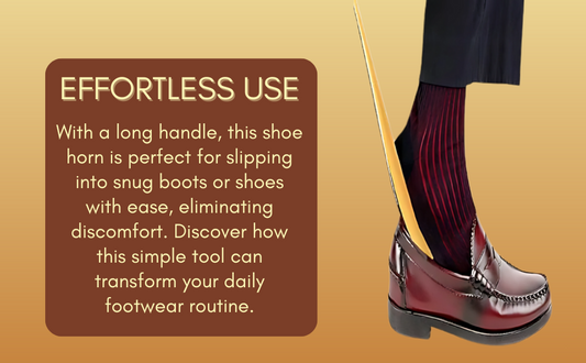 Holiday Shoe Care Made Easy: Why Every Wardrobe Needs a Caffrey Wooden Shoe Horn