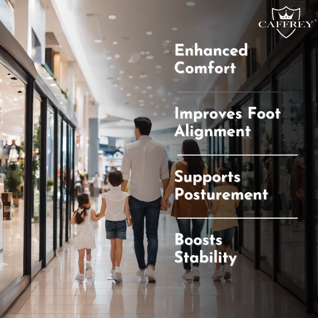 Caffrey Eleganza Natural Sheep Leather Insoles - Soft Latex Foam Cushioning - Shoe Odor Eliminator - Slip Prevention - Ideal for Men & Women's Closed Shoes - Durable, Moisture Absorbing