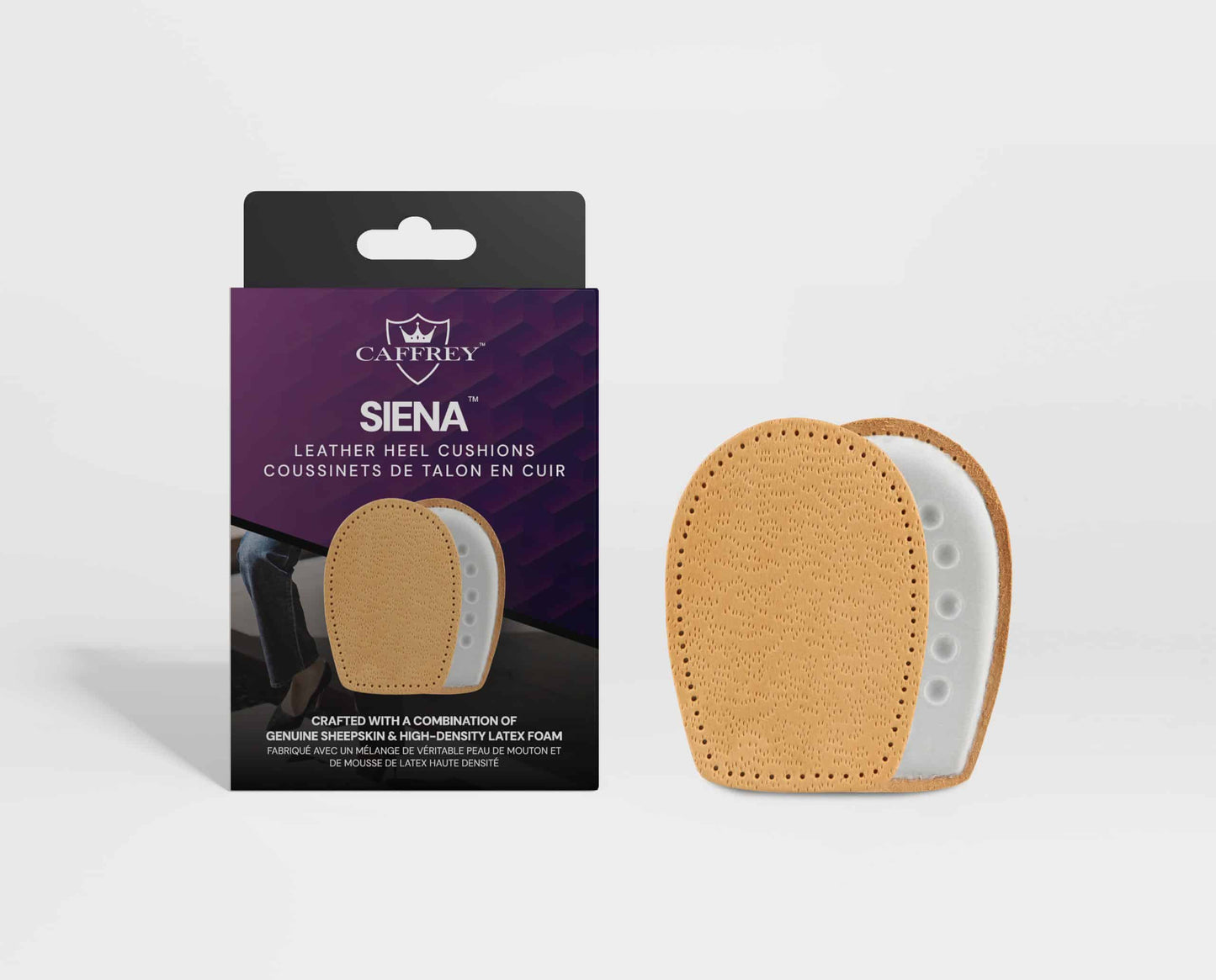 Siena Leather Heel Cushion