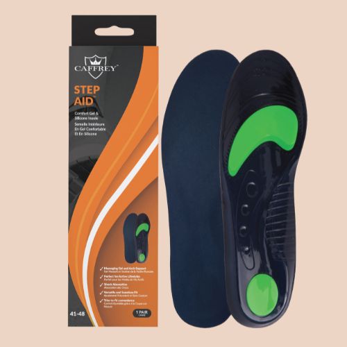 Step Aid: Comfort gel & Silicone Insole