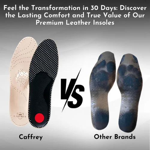 Caffrey Maestro Ultra Premium Orthotic Leather Insole