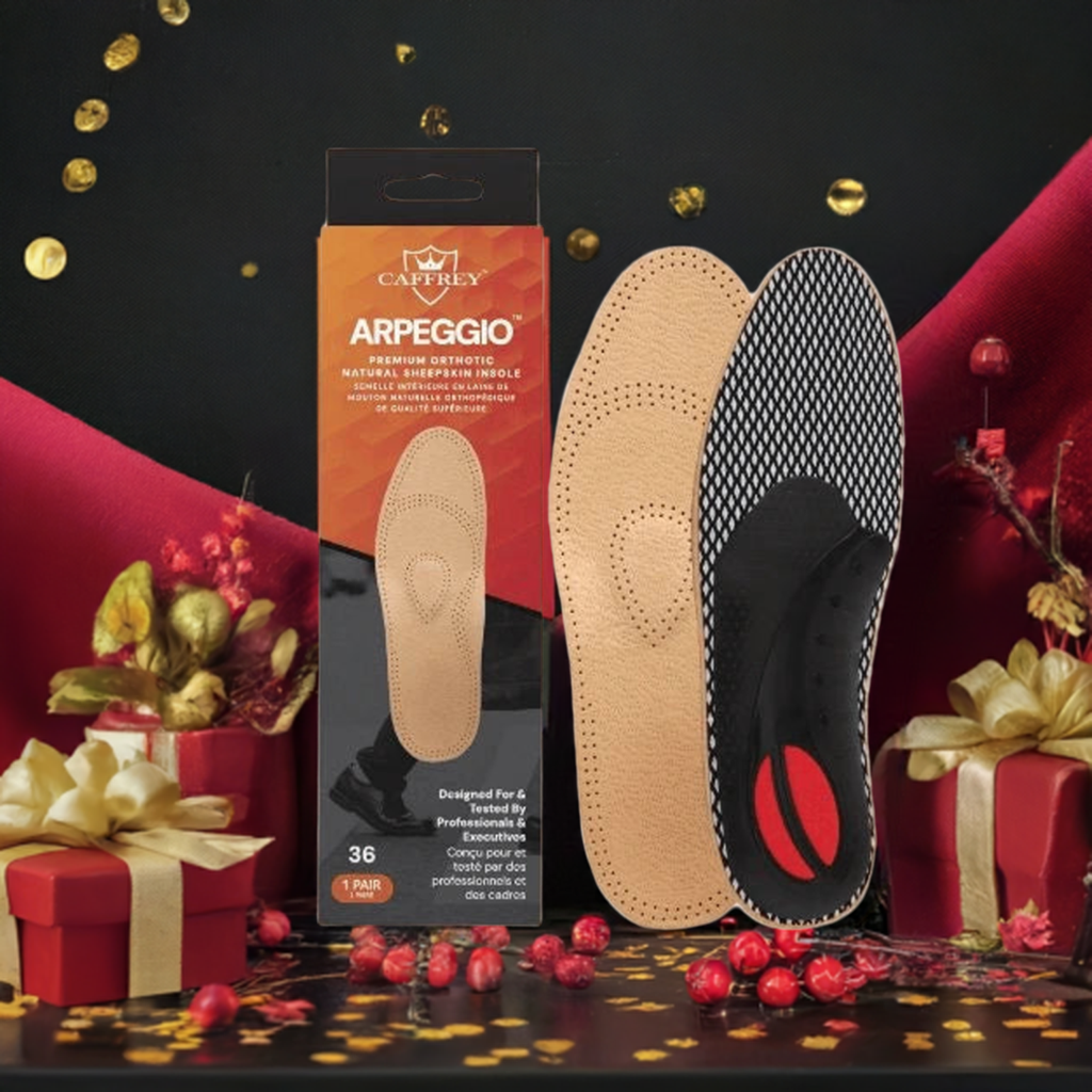 Arpeggio Premium Orthotic Natural Sheepskin Insole