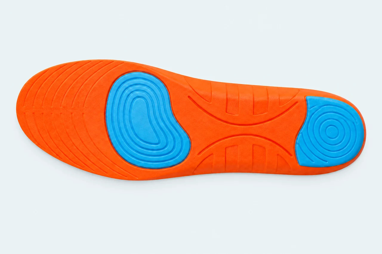 Cushioning at the forefoot in the Supernovae insole
