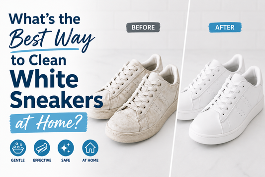What’s the Best Way to Clean White Sneakers at Home?