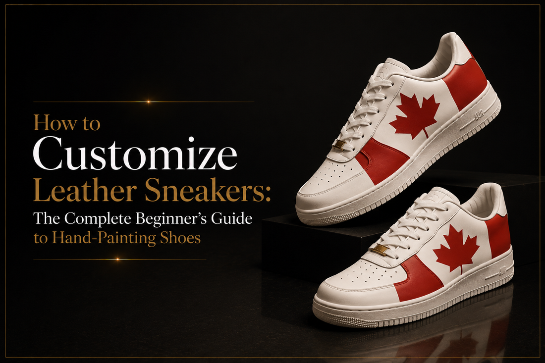 How to Customize Leather Sneakers: The Complete Beginner's Guide to Hand-Painting Shoes