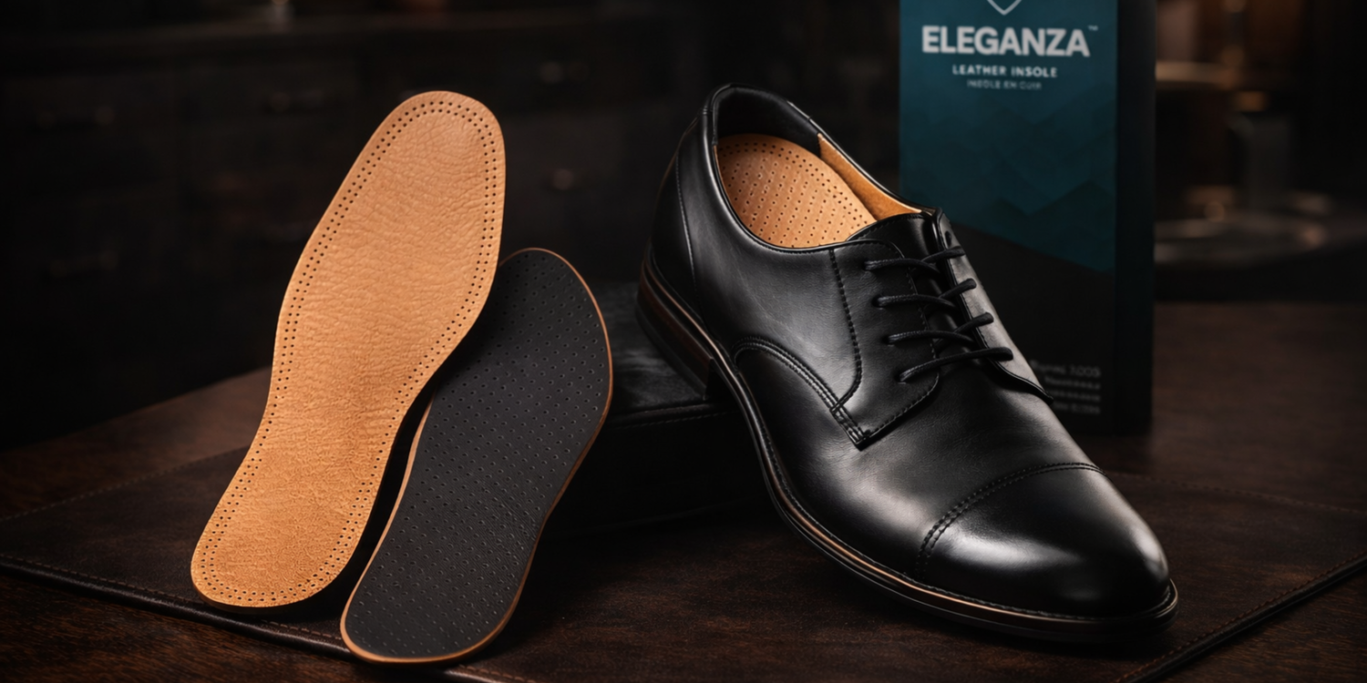 Premium Leather Insoles