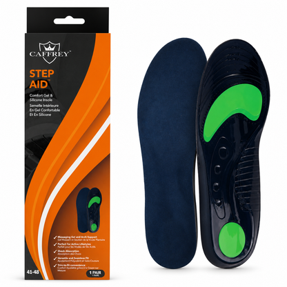 Step Aid: Comfort gel & Silicone Insole