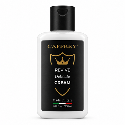 Caffrey Leather Cleaner and Conditioner Cream 150ml – Premium Italian Leather Care for Shoes, Boots, Handbags, Furniture, Sofas, Car Seats & Luggage