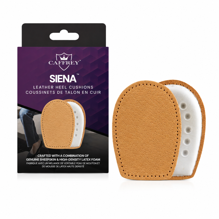 CAFFREY Siena Leather Heel Cushions