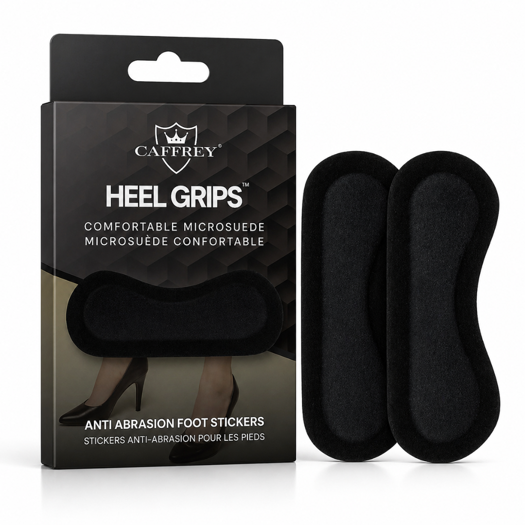 Heel Grips: Comfortable Microsuede