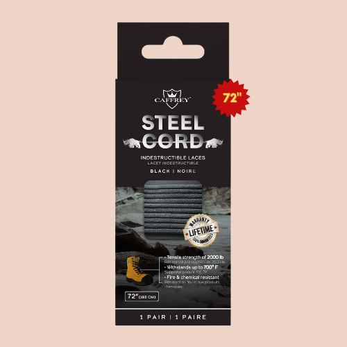 Caffrey Steelcord Indestructible Shoelaces