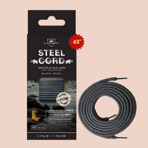 Caffrey Steelcord Indestructible Shoelaces