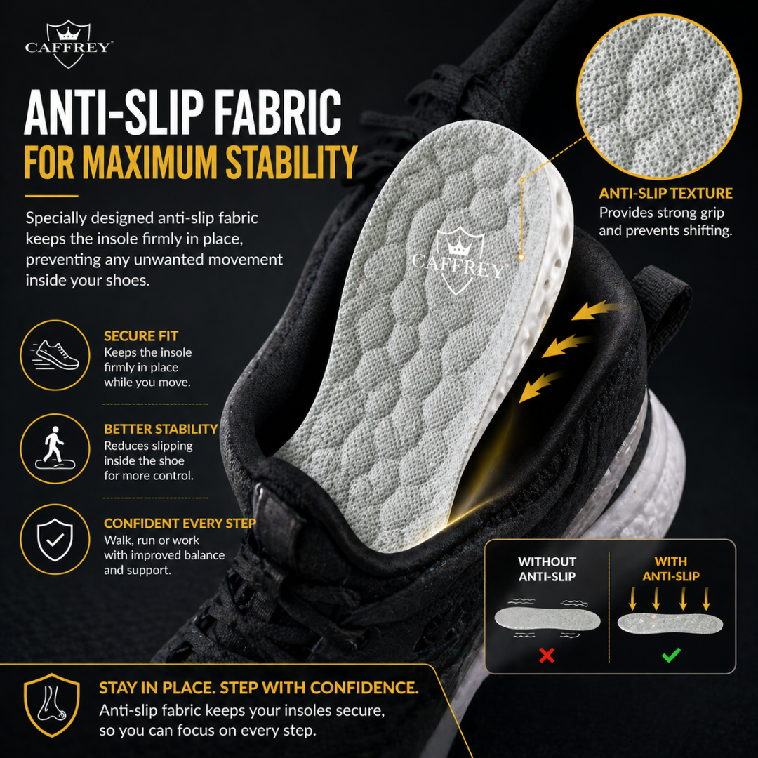 Vital Step: High-Tech Pebble Point Massage Insole