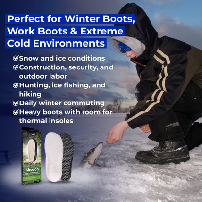 Caffrey Sirroco Thermal Wool Insoles