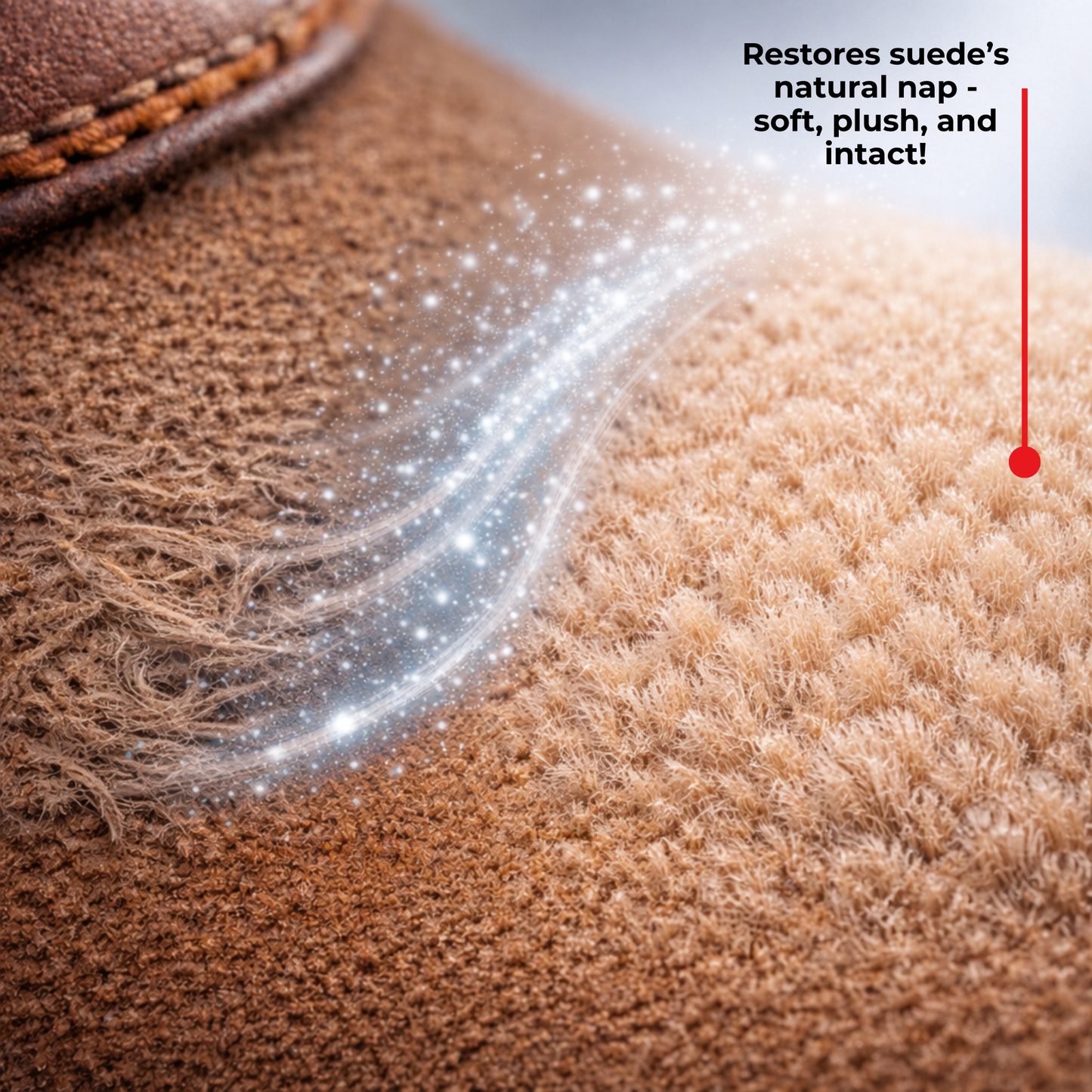 Caffrey Suede Cleaner & conditioner – Specialized Cleaner for Suede & Nubuck, Fiber-Safe Formula, Restores Texture Without Damage