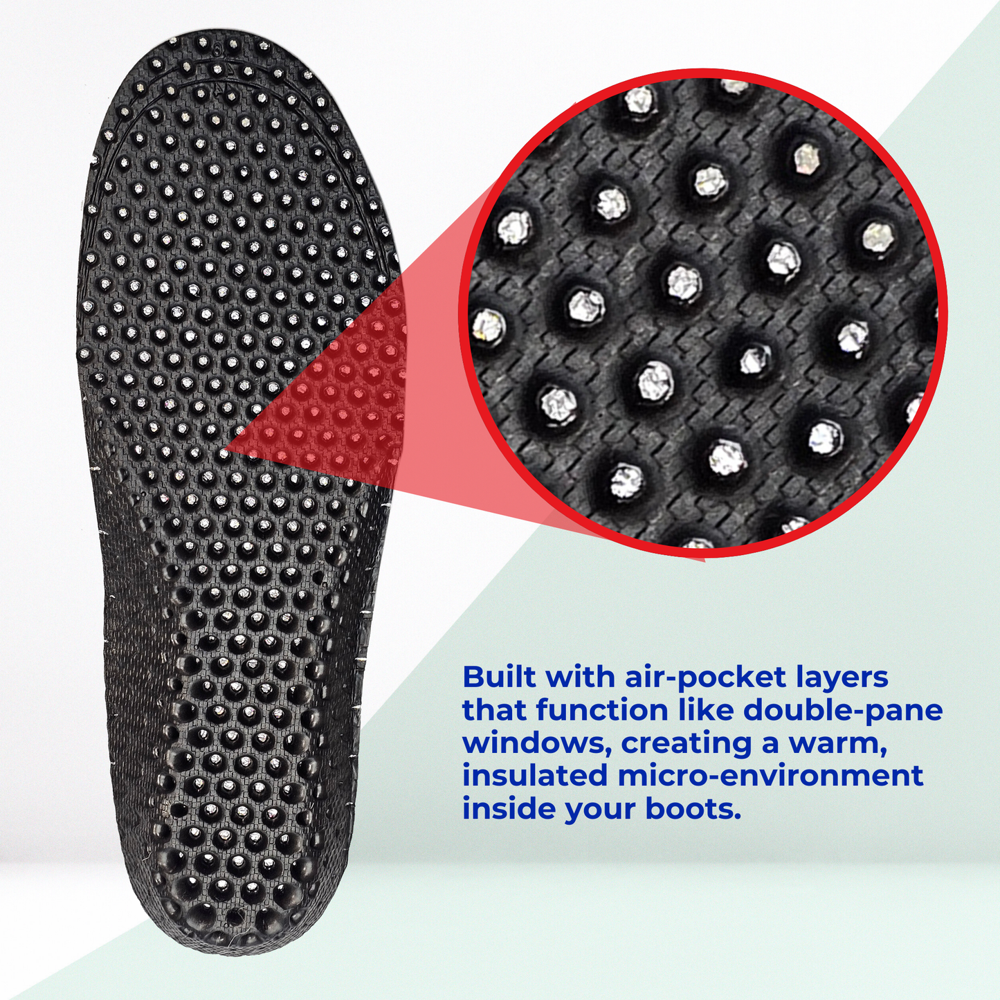 Caffrey Sirroco Thermal Wool Insoles