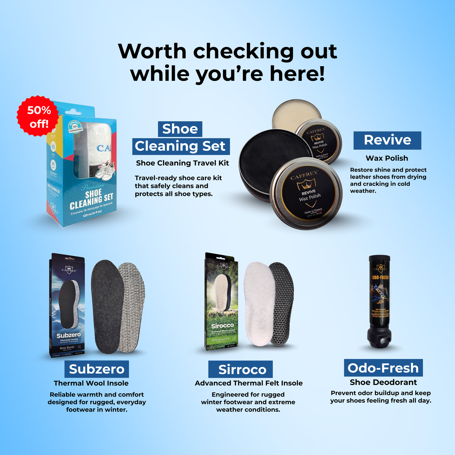 Caffrey DrySpell — All-Purpose Water & Stain Protector Spray, Fabric, Leather, Suede, Canvas, Shoes, Jackets, Car Seats, Long-Lasting Waterproofing & Anti-Stain Protection (24-Hour Shield) 300ml