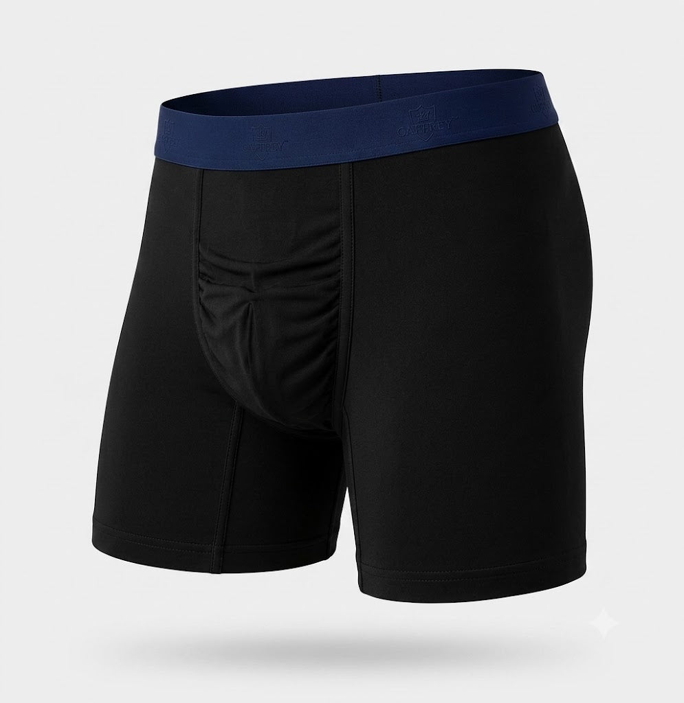 Caffrey Ballroom™ Men’s Modal-Spandex Boxer Briefs – Ultra-Soft, Moisture-Wicking Underwear with Separation Pouch