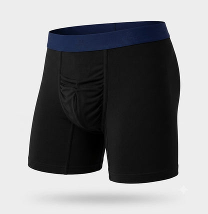 Caffrey Ballroom™ Men’s Modal-Spandex Boxer Briefs – Ultra-Soft, Moisture-Wicking Underwear with Separation Pouch