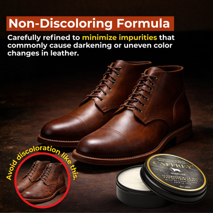 Caffrey Minklux Oil – Pure Mink Oil Leather Conditioner for Softening, Restoring & Preventing Cracks, Non-Discoloring Formula for Shoes, Bags & Leather Goods