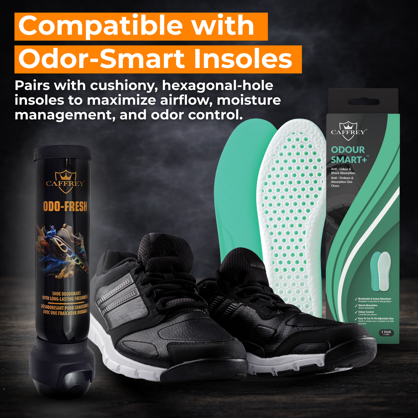 Caffrey Odo-Fresh Shoe Deodorant Spray