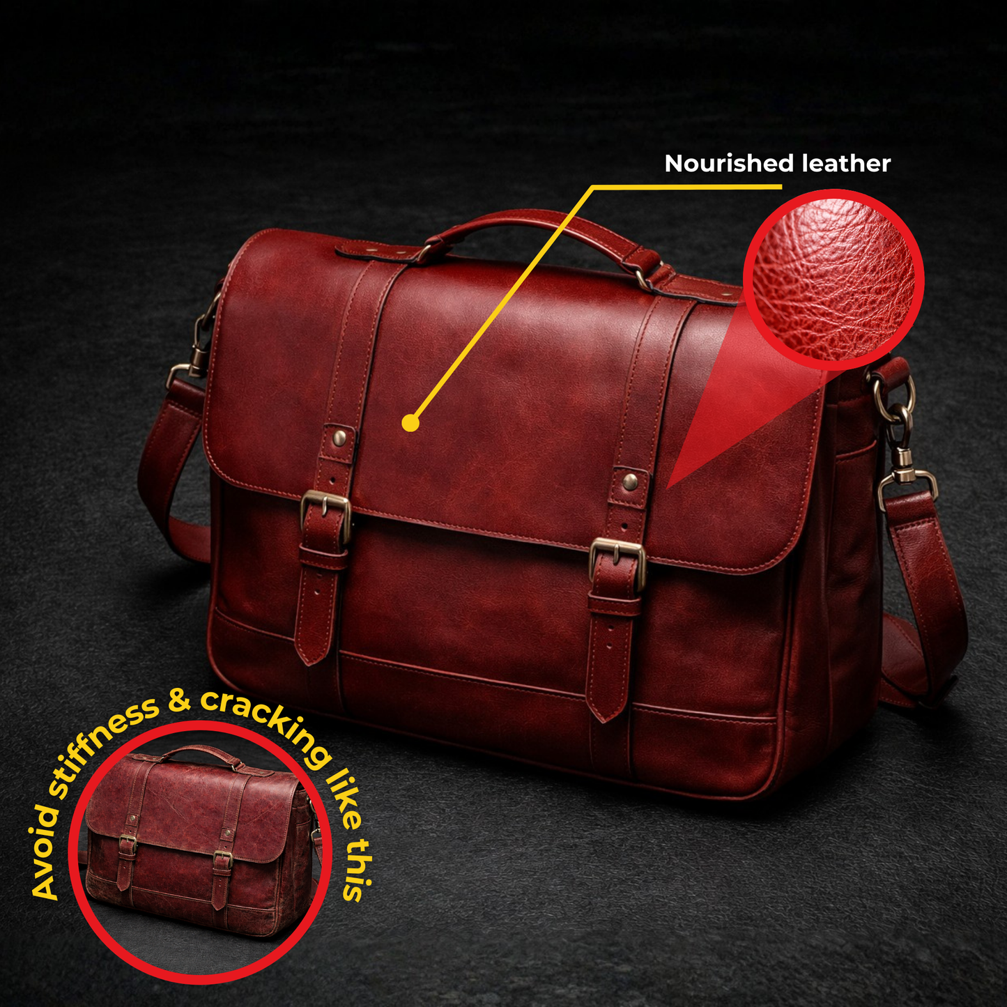 Caffrey Arctic Dubbin – Natural Leather Waterproofing Balm with Oils & Waxes, Weather Protection Without Drying, Leather Conditioning & Odor Prevention