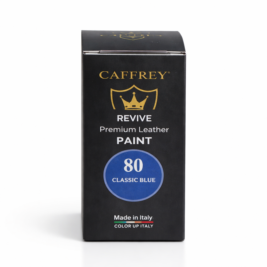 Caffrey Revive Premium Leather Paint – Leather Dye | Restore Furniture, Car Seats, Shoes & Bags | Crack-Proof, Fade-Resistant, Made in Italy