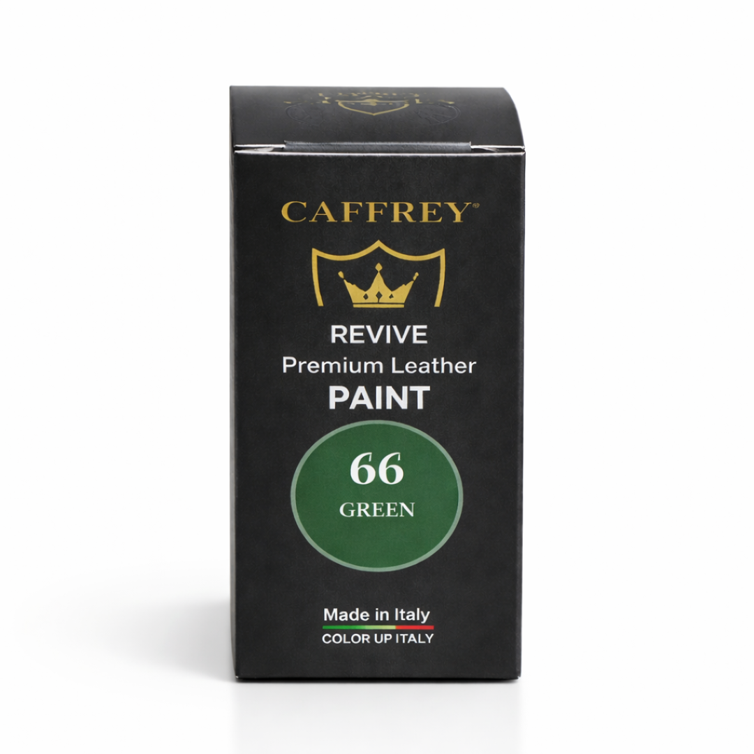 Caffrey Revive Premium Leather Paint – Leather Dye | Restore Furniture, Car Seats, Shoes & Bags | Crack-Proof, Fade-Resistant, Made in Italy