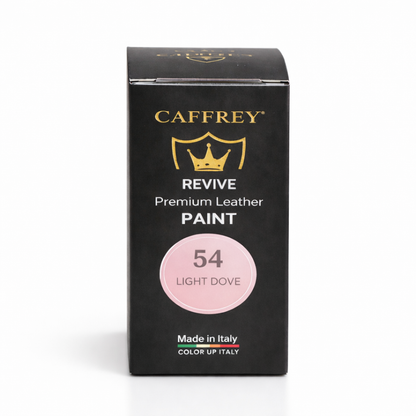 Caffrey Revive Premium Leather Paint – Leather Dye | Restore Furniture, Car Seats, Shoes & Bags | Crack-Proof, Fade-Resistant, Made in Italy