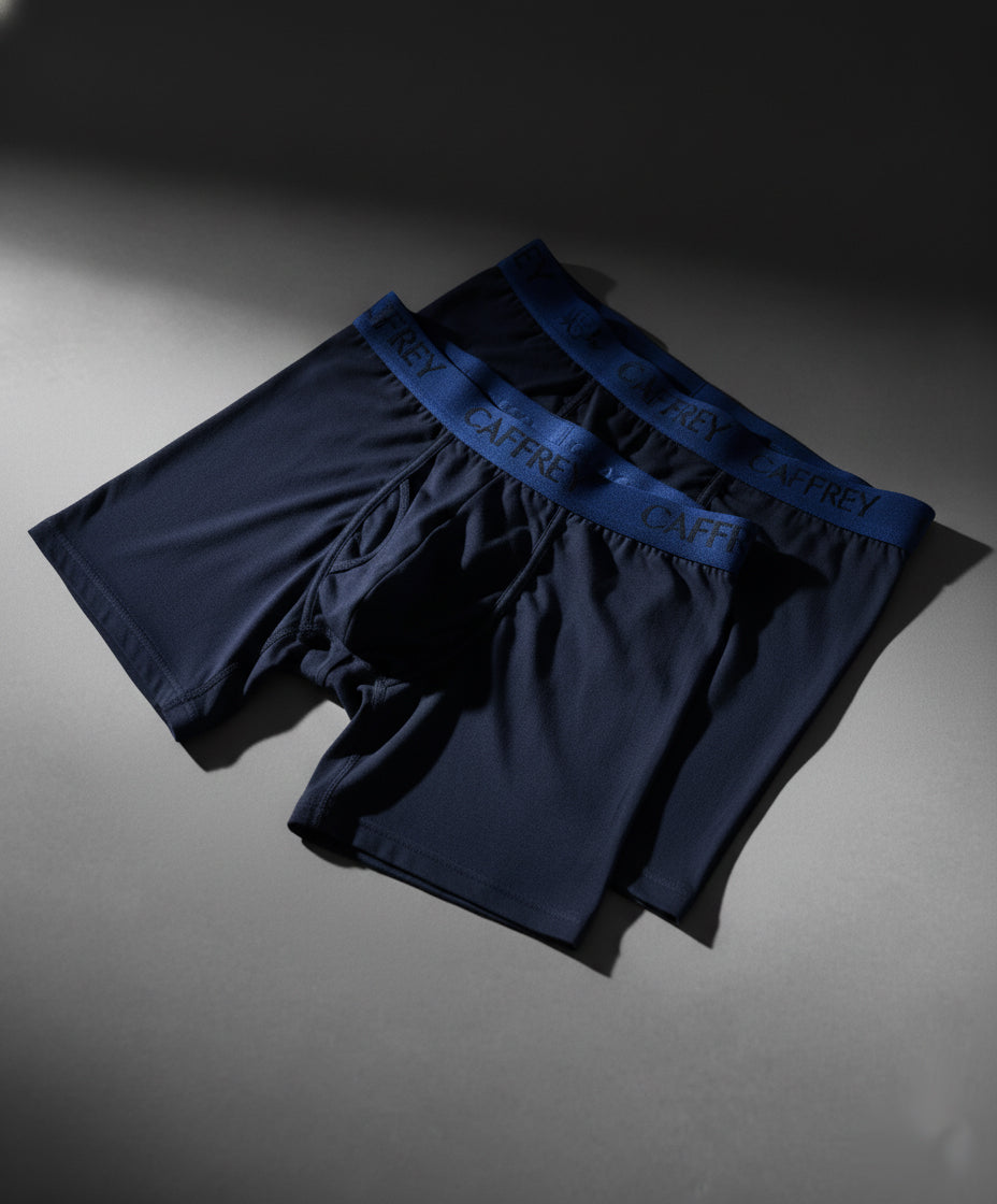 Caffrey Ballroom™ Men’s Modal-Spandex Boxer Briefs – Ultra-Soft, Moisture-Wicking Underwear with Separation Pouch