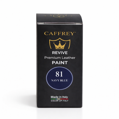 Caffrey Revive Premium Leather Paint – Leather Dye | Restore Furniture, Car Seats, Shoes & Bags | Crack-Proof, Fade-Resistant, Made in Italy