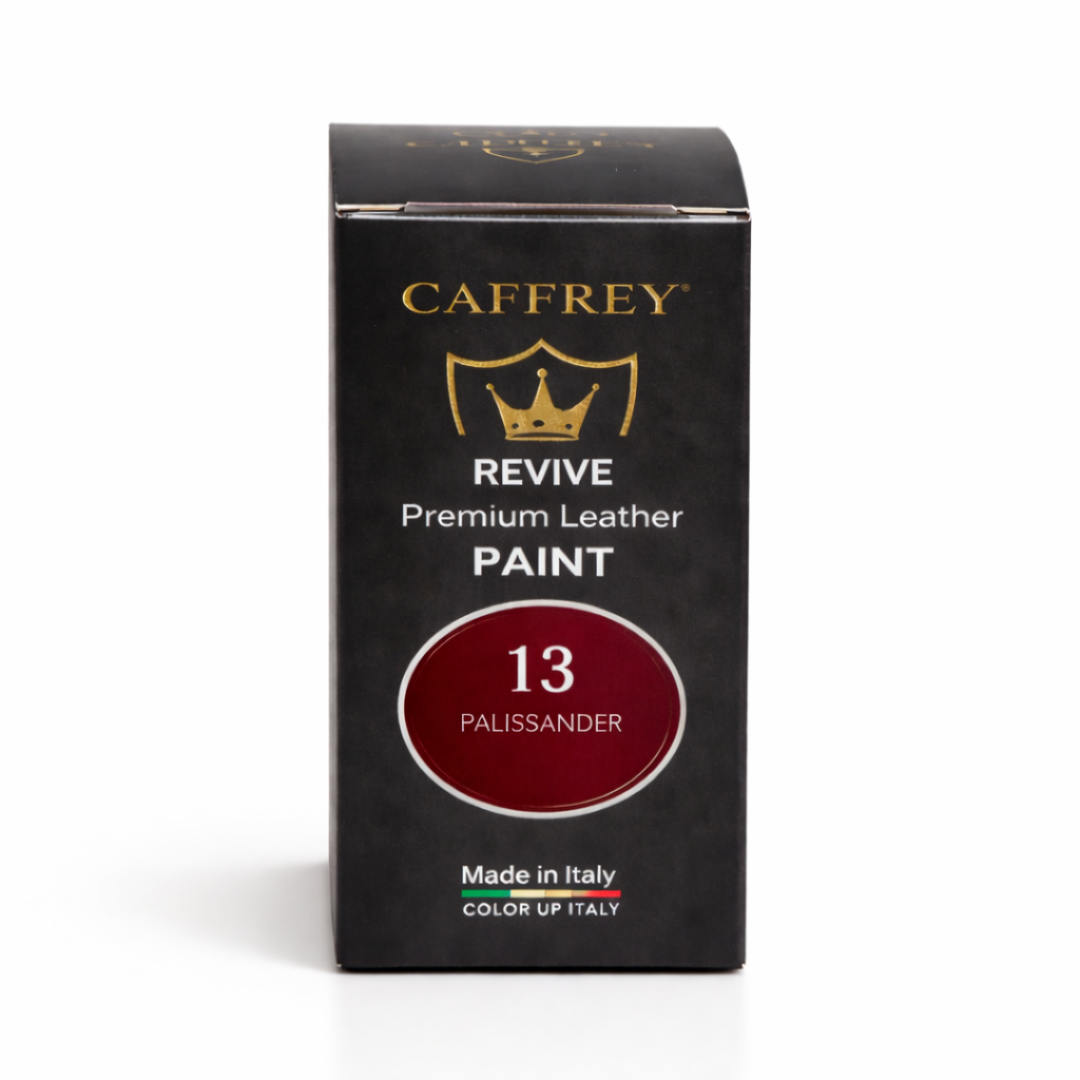Caffrey Revive Premium Leather Paint – Leather Dye | Restore Furniture, Car Seats, Shoes & Bags | Crack-Proof, Fade-Resistant, Made in Italy