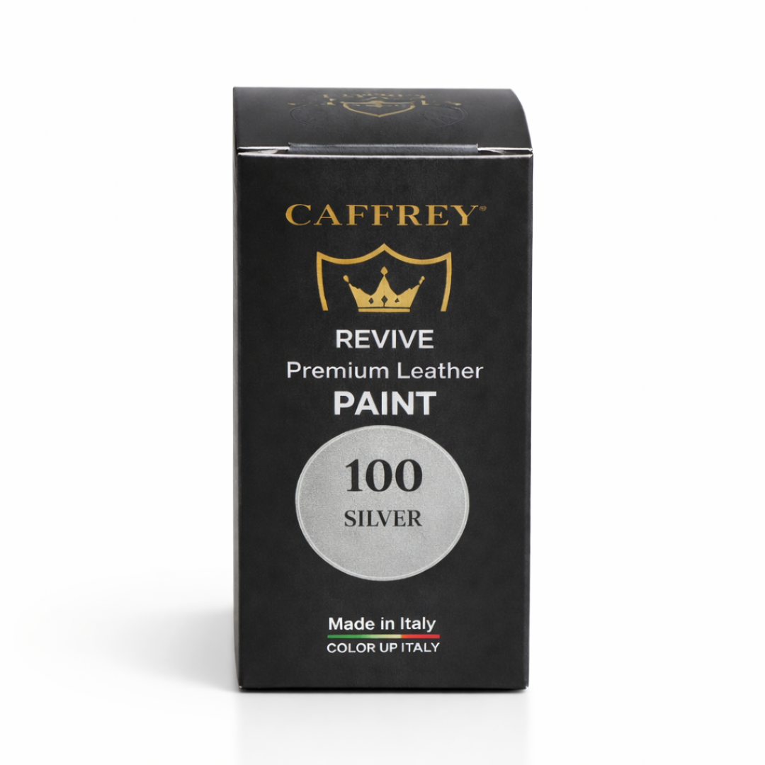 Caffrey Revive Premium Leather Paint – Leather Dye | Restore Furniture, Car Seats, Shoes & Bags | Crack-Proof, Fade-Resistant, Made in Italy