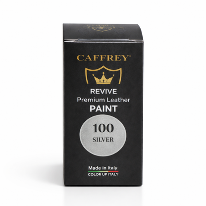 Caffrey Revive Premium Leather Paint – Leather Dye | Restore Furniture, Car Seats, Shoes & Bags | Crack-Proof, Fade-Resistant, Made in Italy