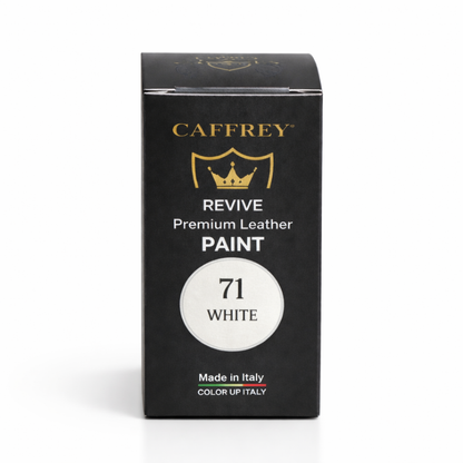 Caffrey Revive Premium Leather Paint – Leather Dye | Restore Furniture, Car Seats, Shoes & Bags | Crack-Proof, Fade-Resistant, Made in Italy