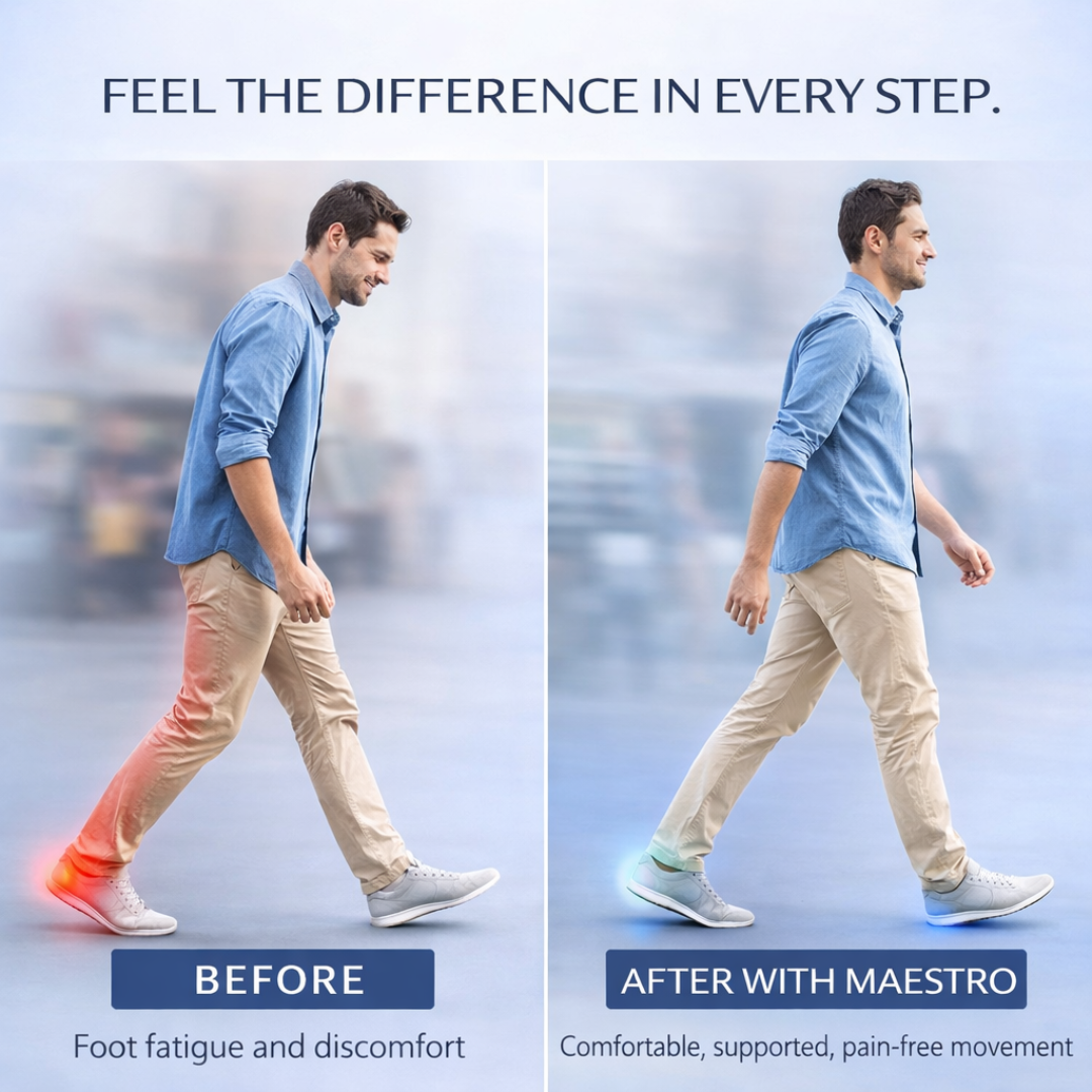 Caffrey Maestro Ultra Premium Orthotic Leather Insole