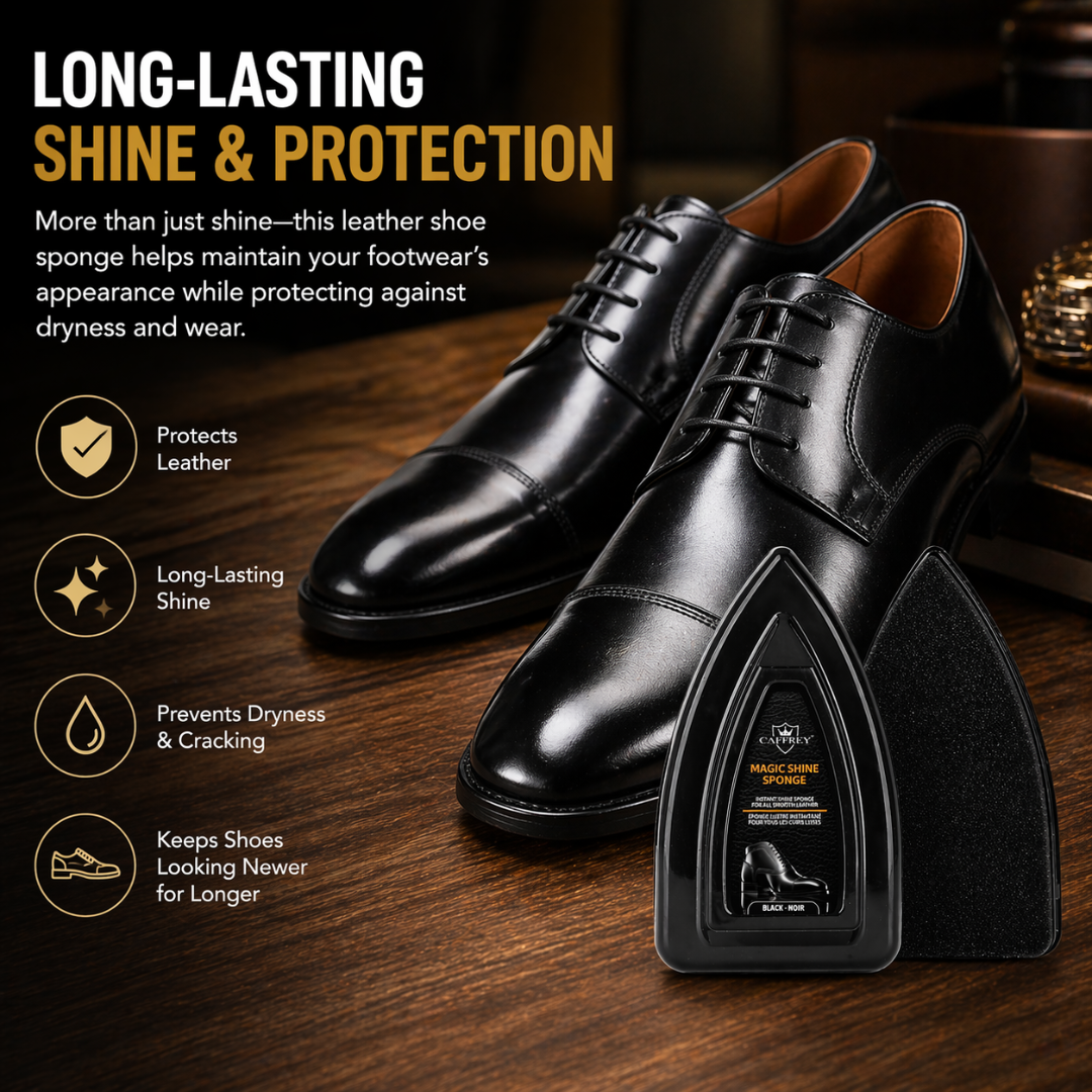 Caffrey Magic Shoe Shine Sponge