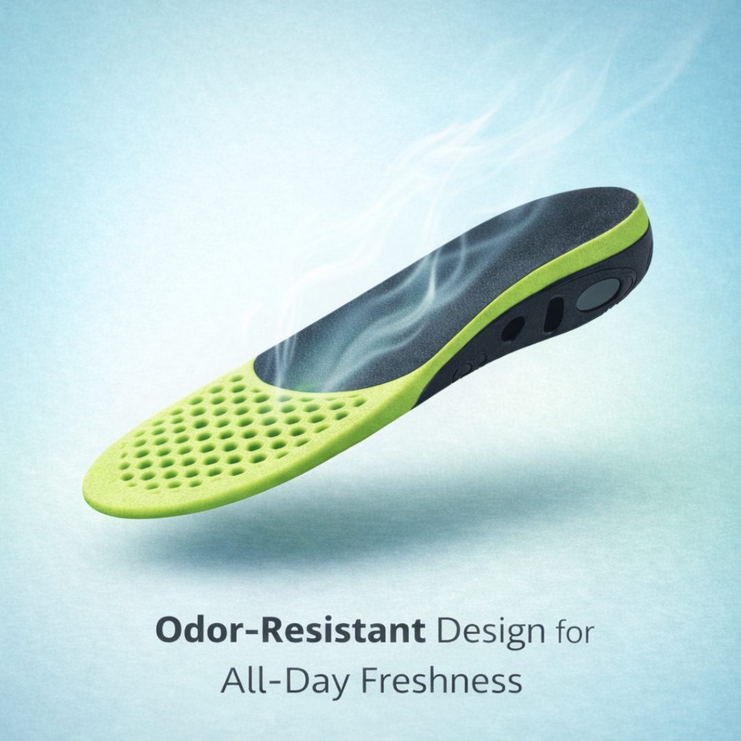 Caffrey Comfort Max Insoles – Lightweight Breathable Arch Support Insoles for All-Day Comfort