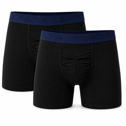Caffrey Ballroom™ Men’s Modal-Spandex Boxer Briefs – Ultra-Soft, Moisture-Wicking Underwear with Separation Pouch