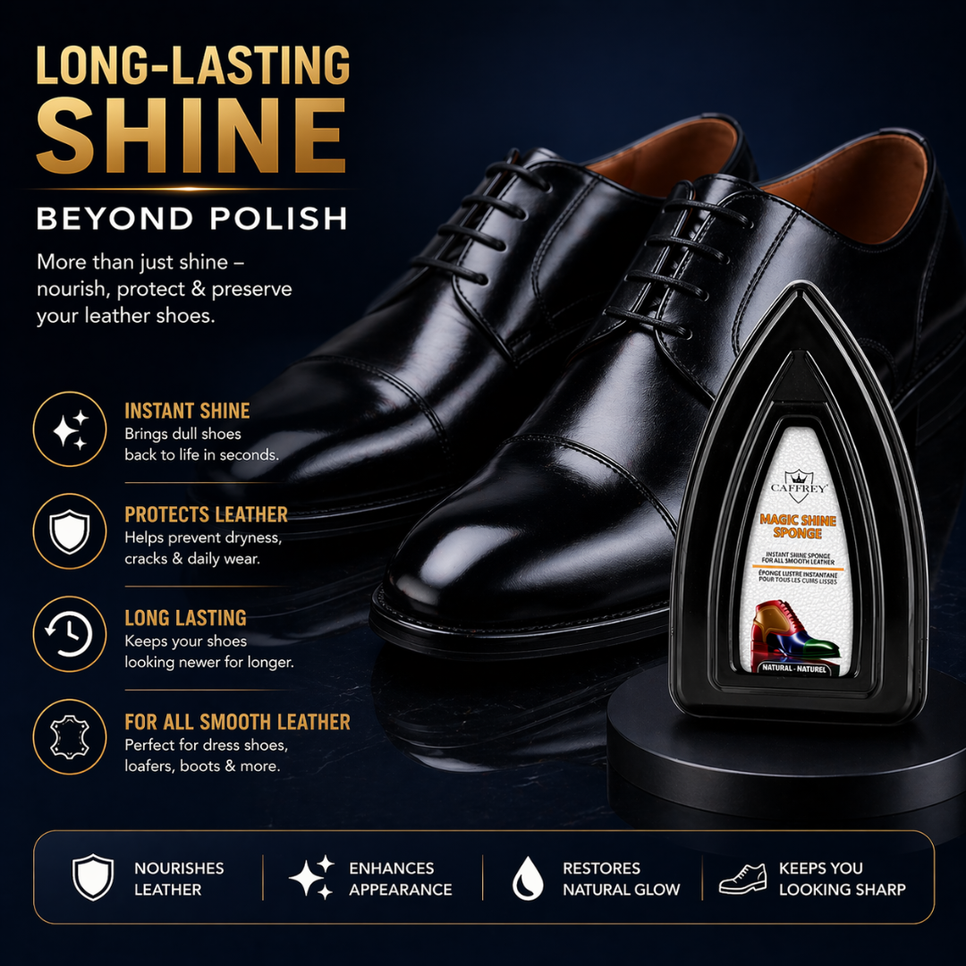 Caffrey Magic Shoe Shine Sponge