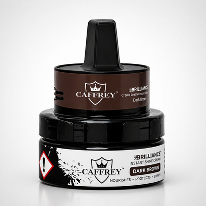 Caffrey Brilliance Instant Shine Cream — Shoe Polish, Conditioner & Leather Protector
