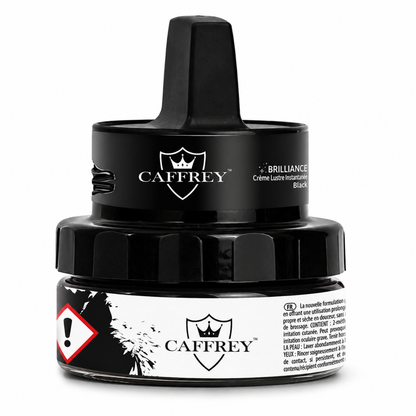 Caffrey Brilliance Instant Shine Cream — Shoe Polish, Conditioner & Leather Protector