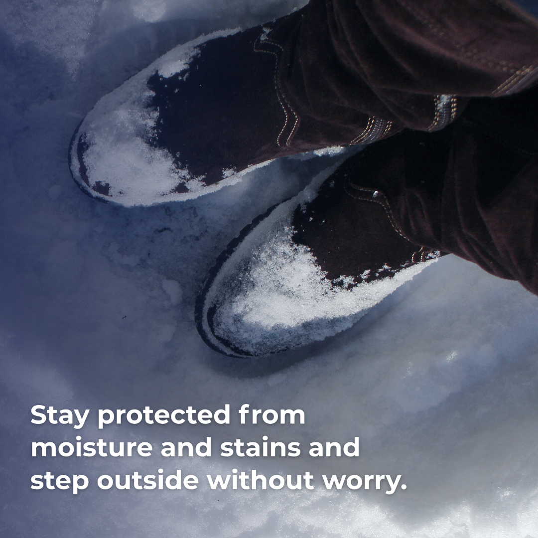 Caffrey DrySpell — All-Purpose Water & Stain Protector Spray, Fabric, Leather, Suede, Canvas, Shoes, Jackets, Car Seats, Long-Lasting Waterproofing & Anti-Stain Protection (24-Hour Shield) 300ml