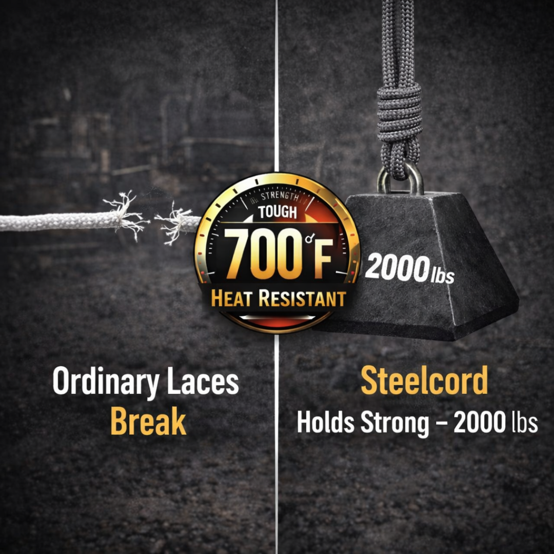 Caffrey Steelcord Indestructible Shoelaces