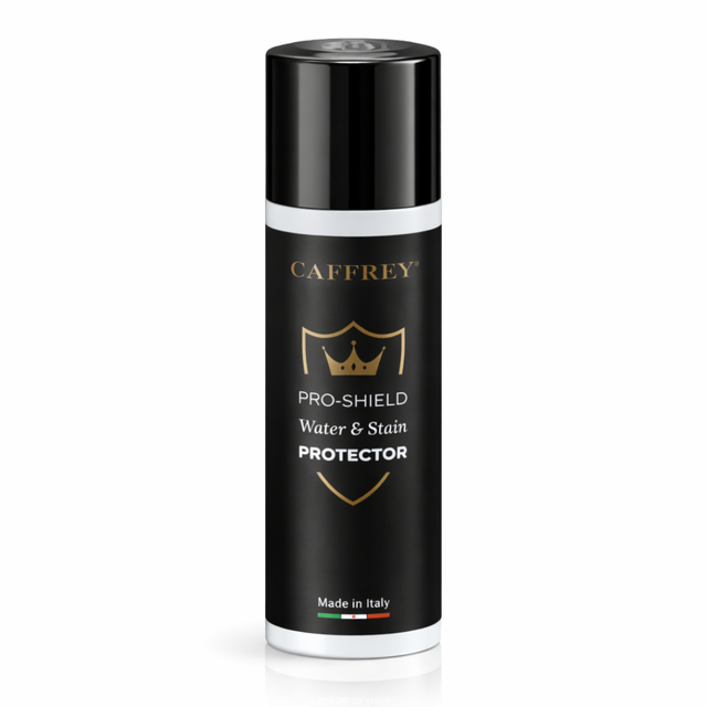 CAFFREY Pro-Shield 250 ml Water and Stain Protector — black capped can, front label.