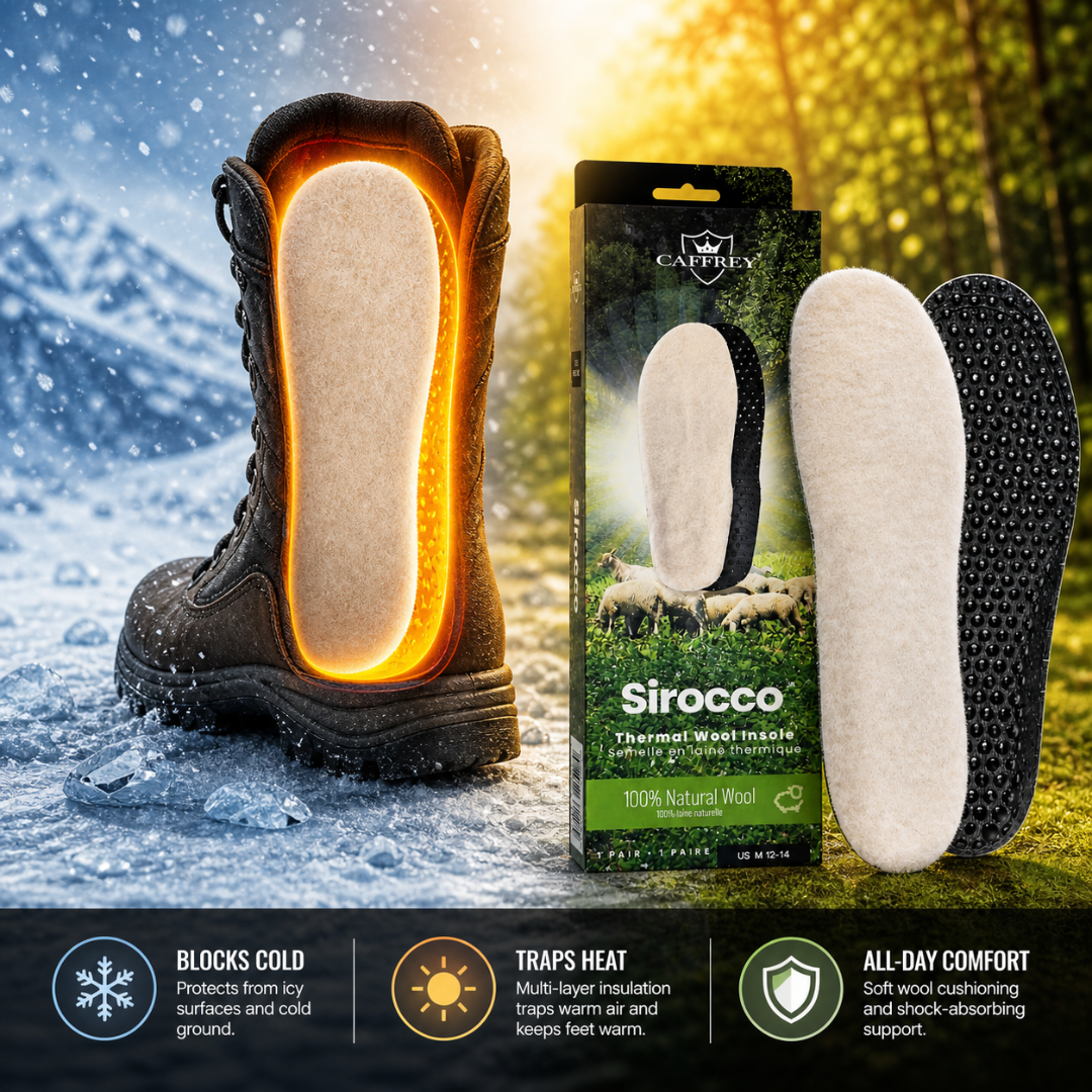 Caffrey Sirroco Thermal Wool Insoles