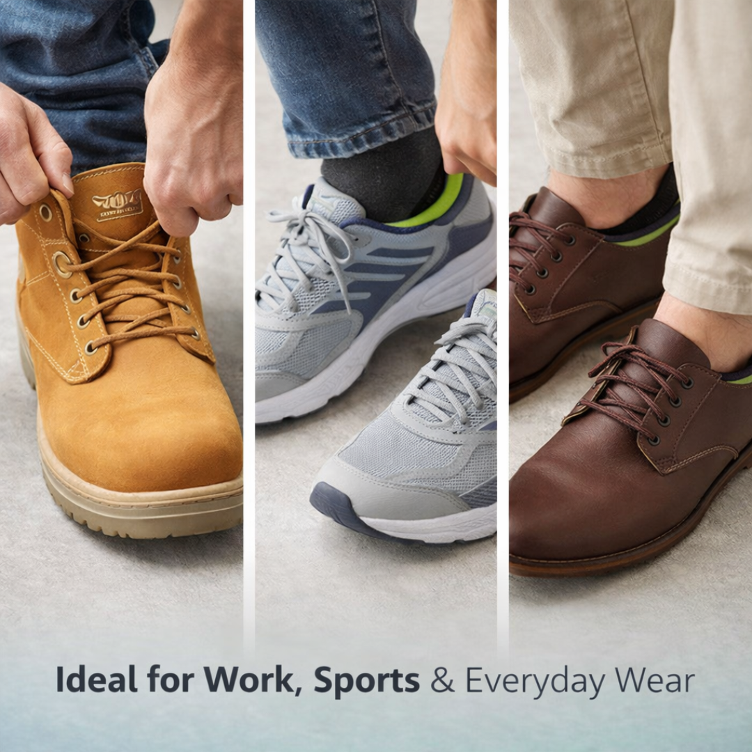 Caffrey Comfort Max Insoles – Lightweight Breathable Arch Support Insoles for All-Day Comfort