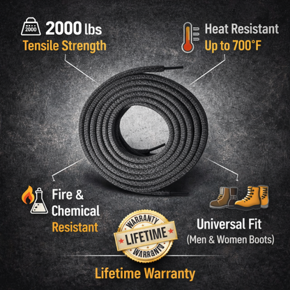 Caffrey Steelcord Indestructible Shoelaces