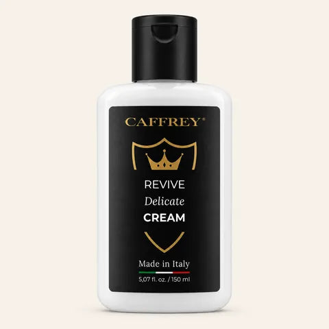 CAFFREY REVIVE Delicate Cream bottle; the label reads Made in Italy