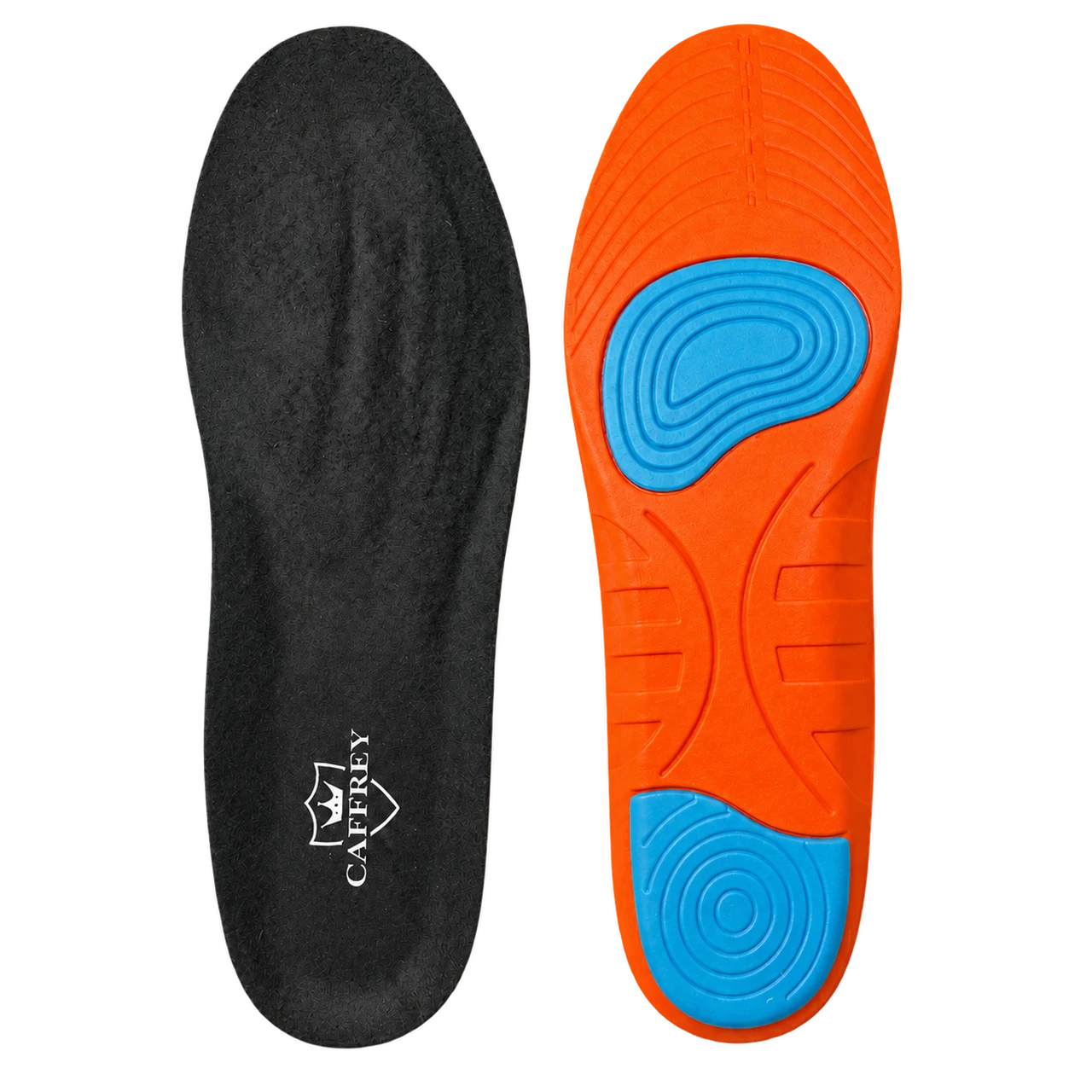 Supernovae velvet upper and molded base with heel and forefoot gel pads